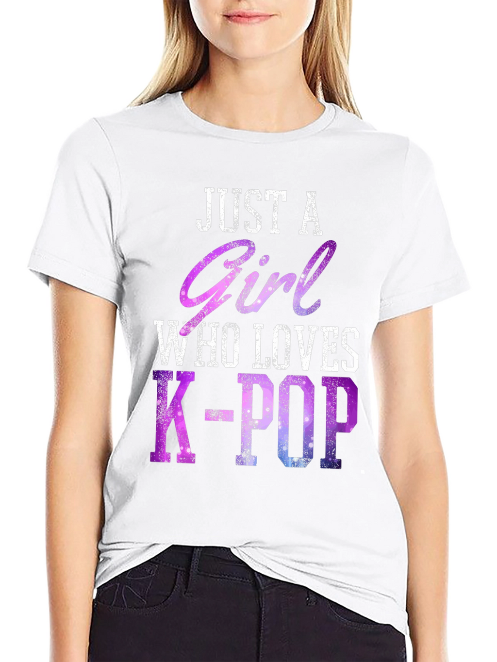Just a Girl Who Loves K-Pop T-Shirt