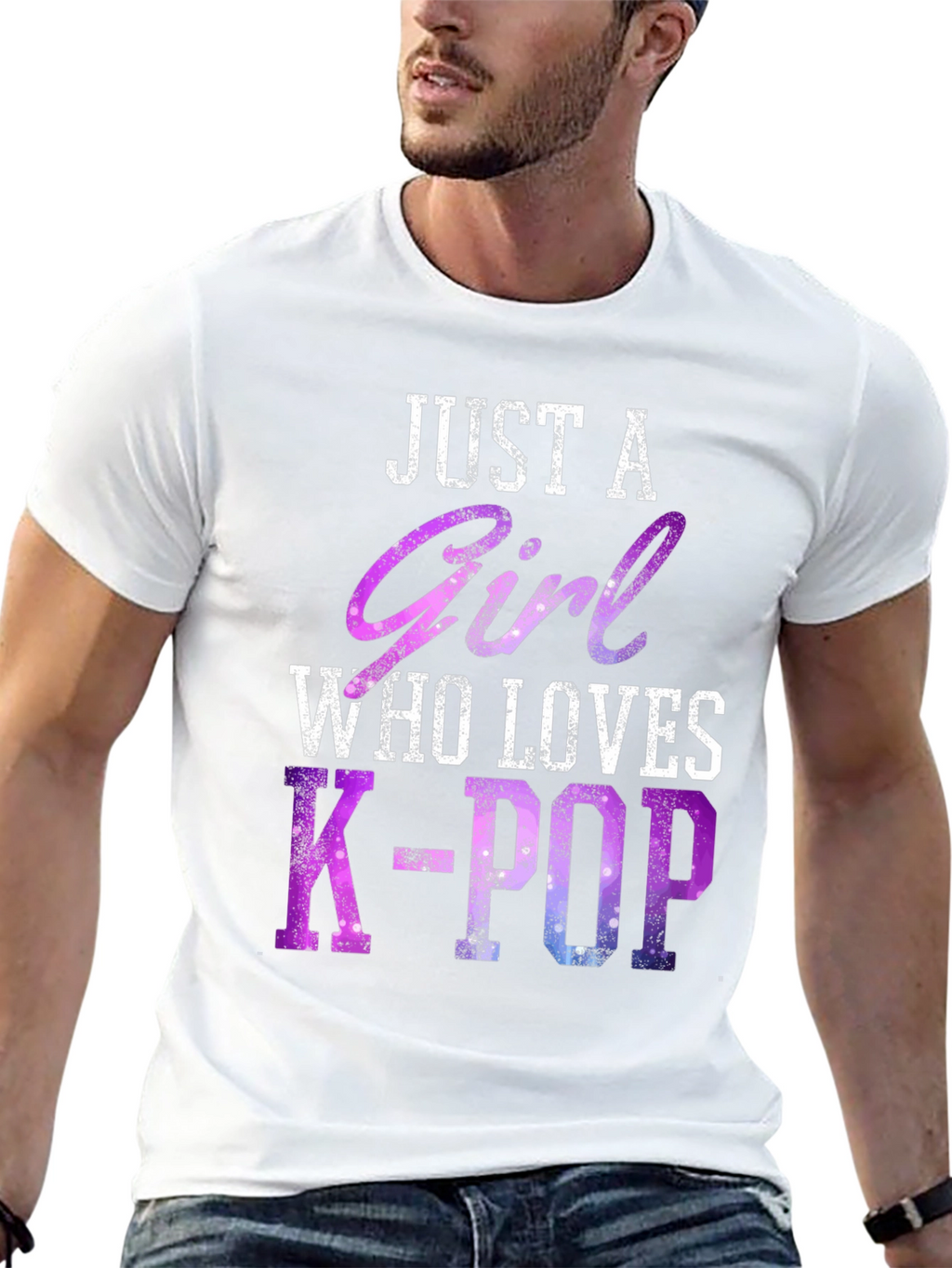 Just a Girl Who Loves K-Pop T-Shirt