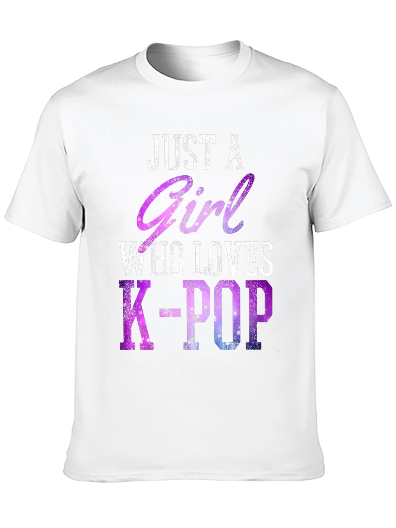 Just a Girl Who Loves K-Pop T-Shirt