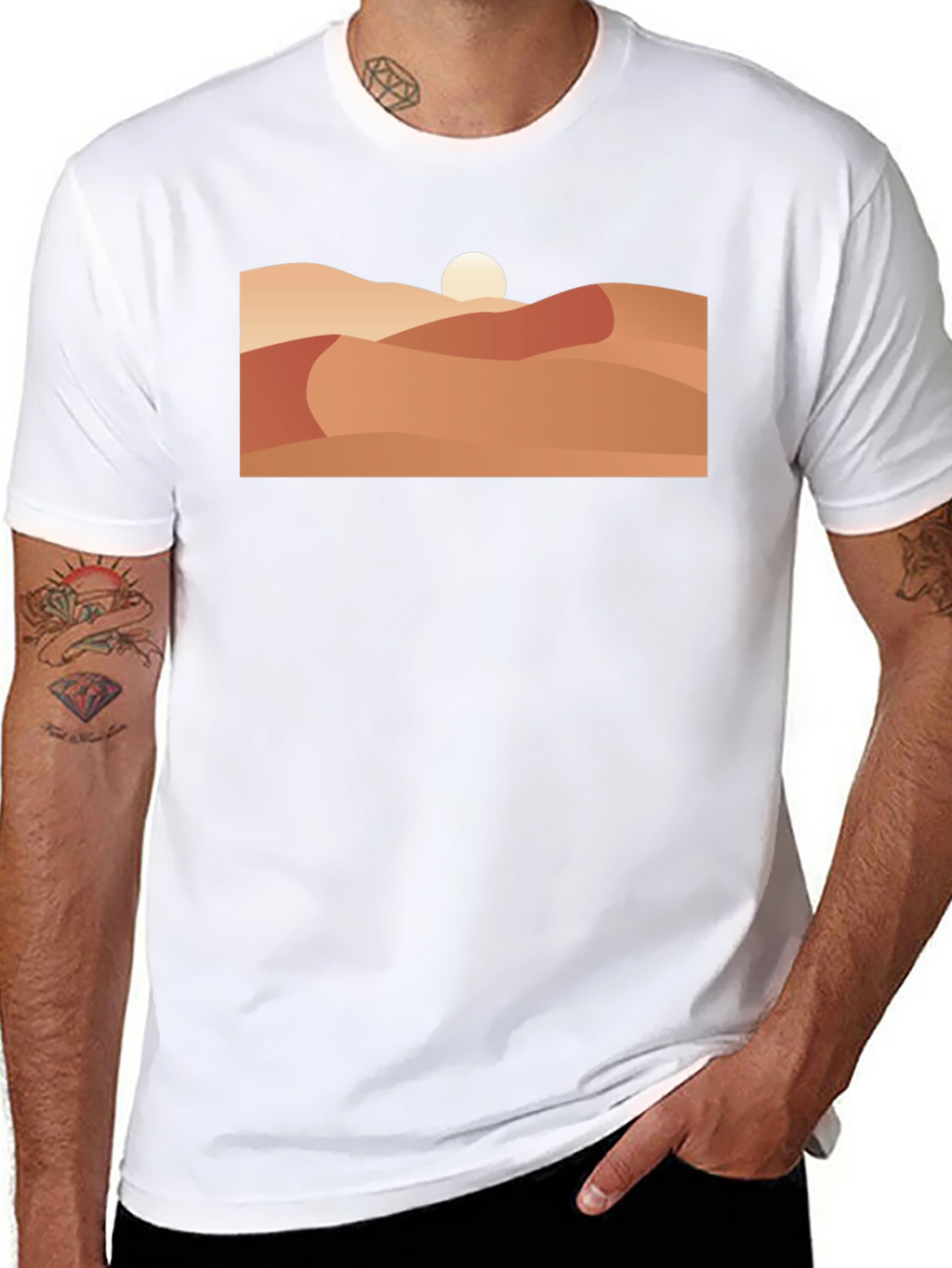 Desert Moon Graphic Tee