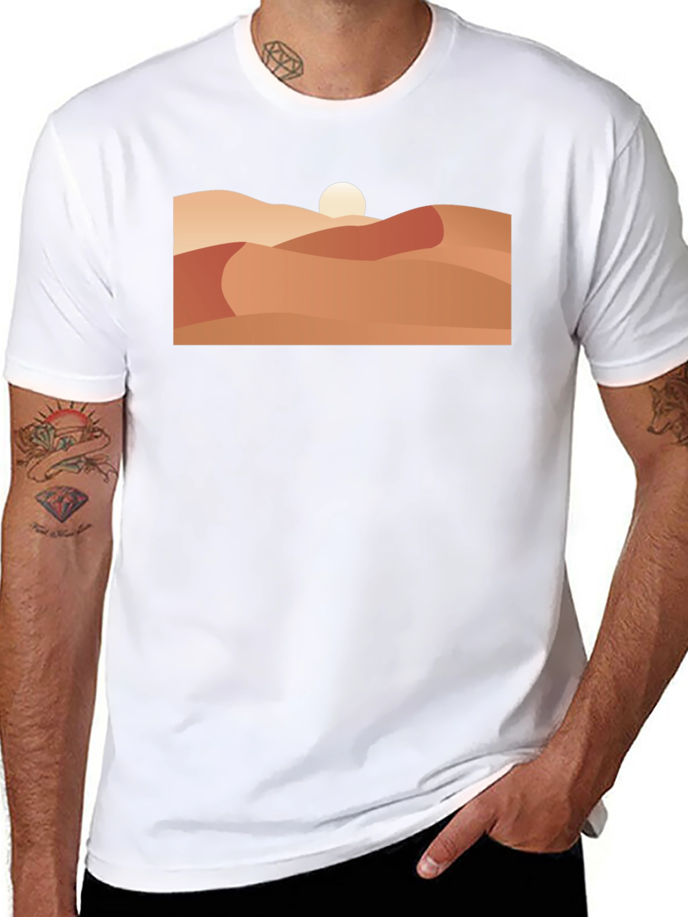 Desert Moon Graphic Tee