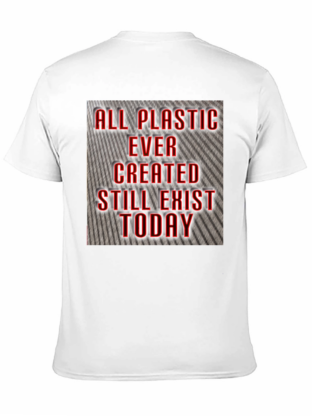 All Plastic Exists Today Graphic Tee - Black