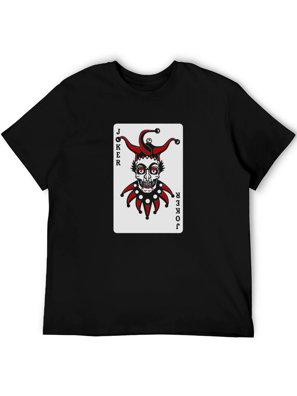 Joker Card Graphic Tee - Unisex Crew Neck T-Shirt