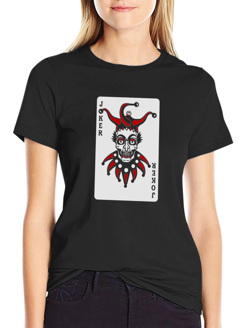 Joker Card Graphic Tee - Unisex Crew Neck T-Shirt