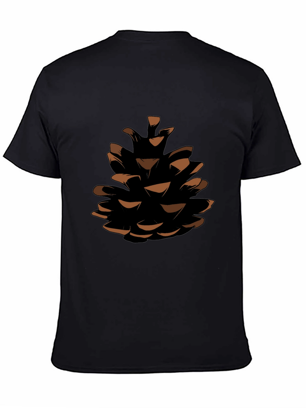 Pine Cone Graphic Tee - Nature Inspired Design