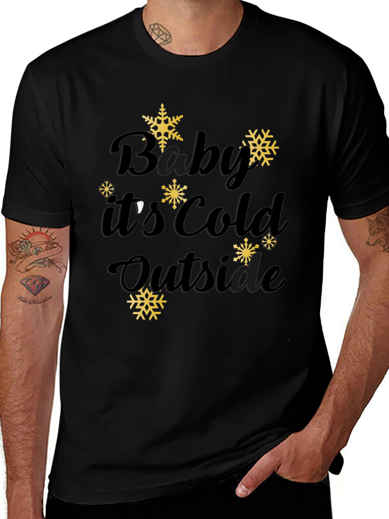 Baby Its Cold Outside Winter Tee