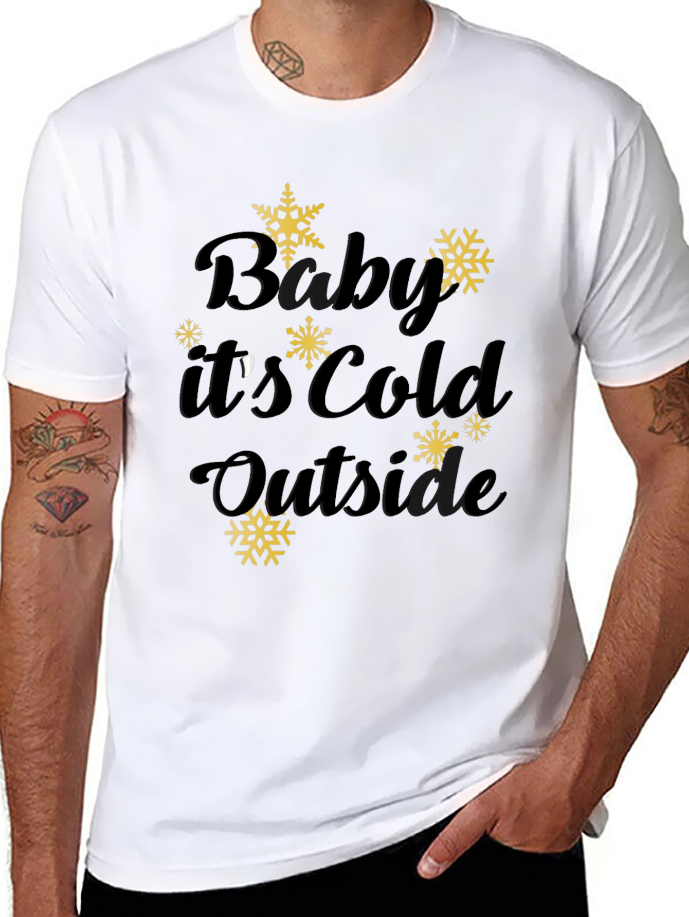 Baby Its Cold Outside Winter Tee