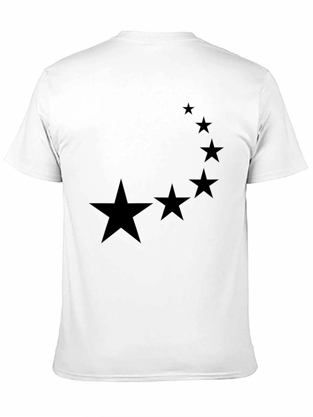 Starry Crescent Black Tee
