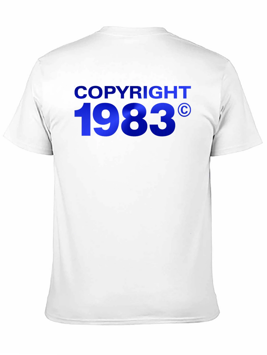 Copyright 1983 Graphic Tee