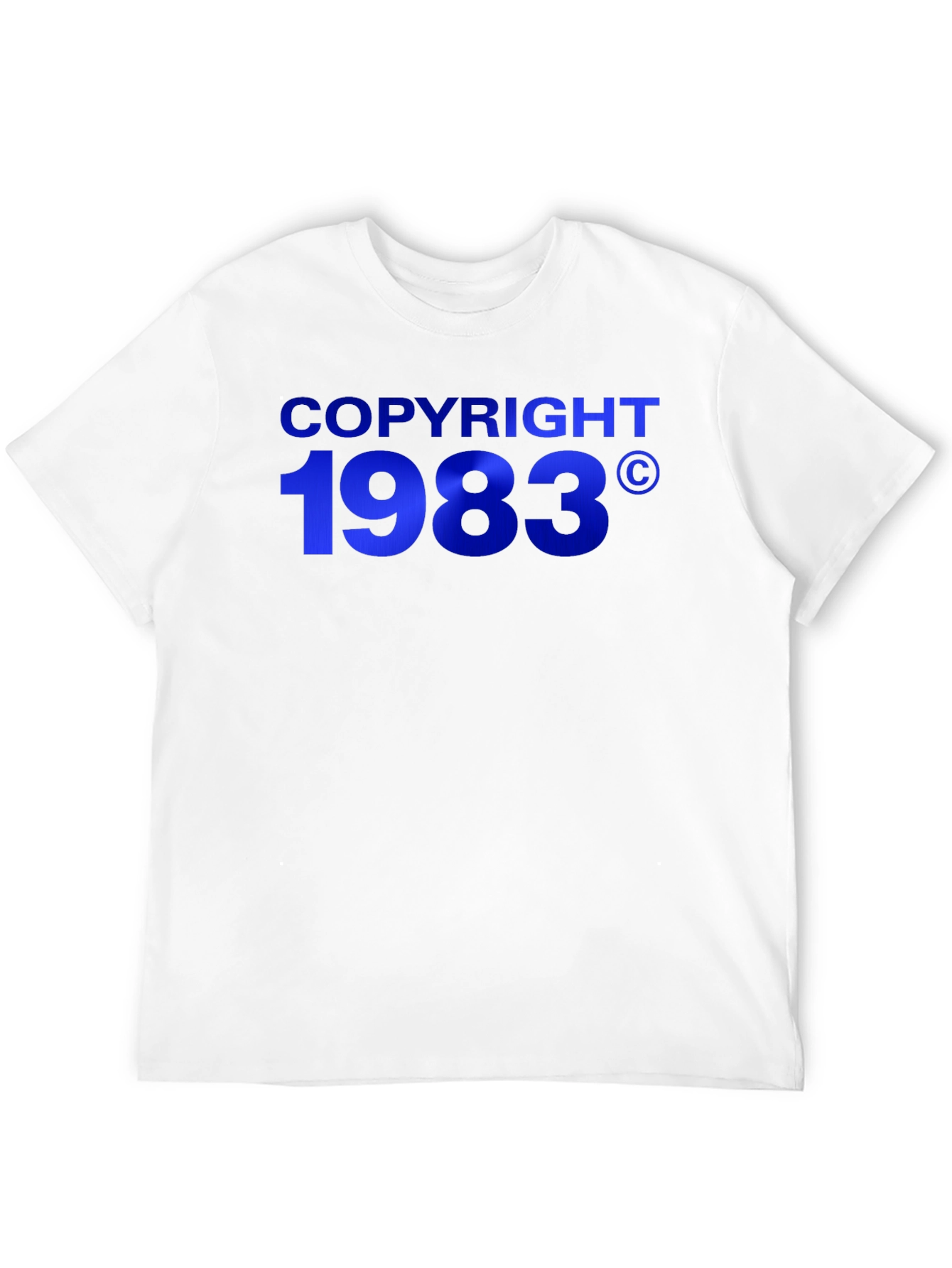 Copyright 1983 Graphic Tee