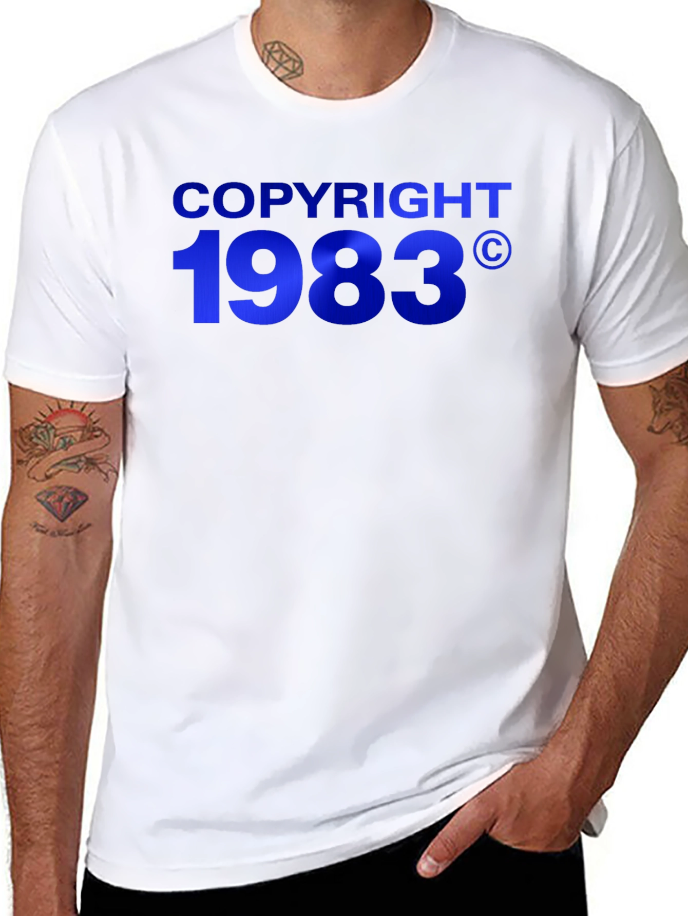 Copyright 1983 Graphic Tee