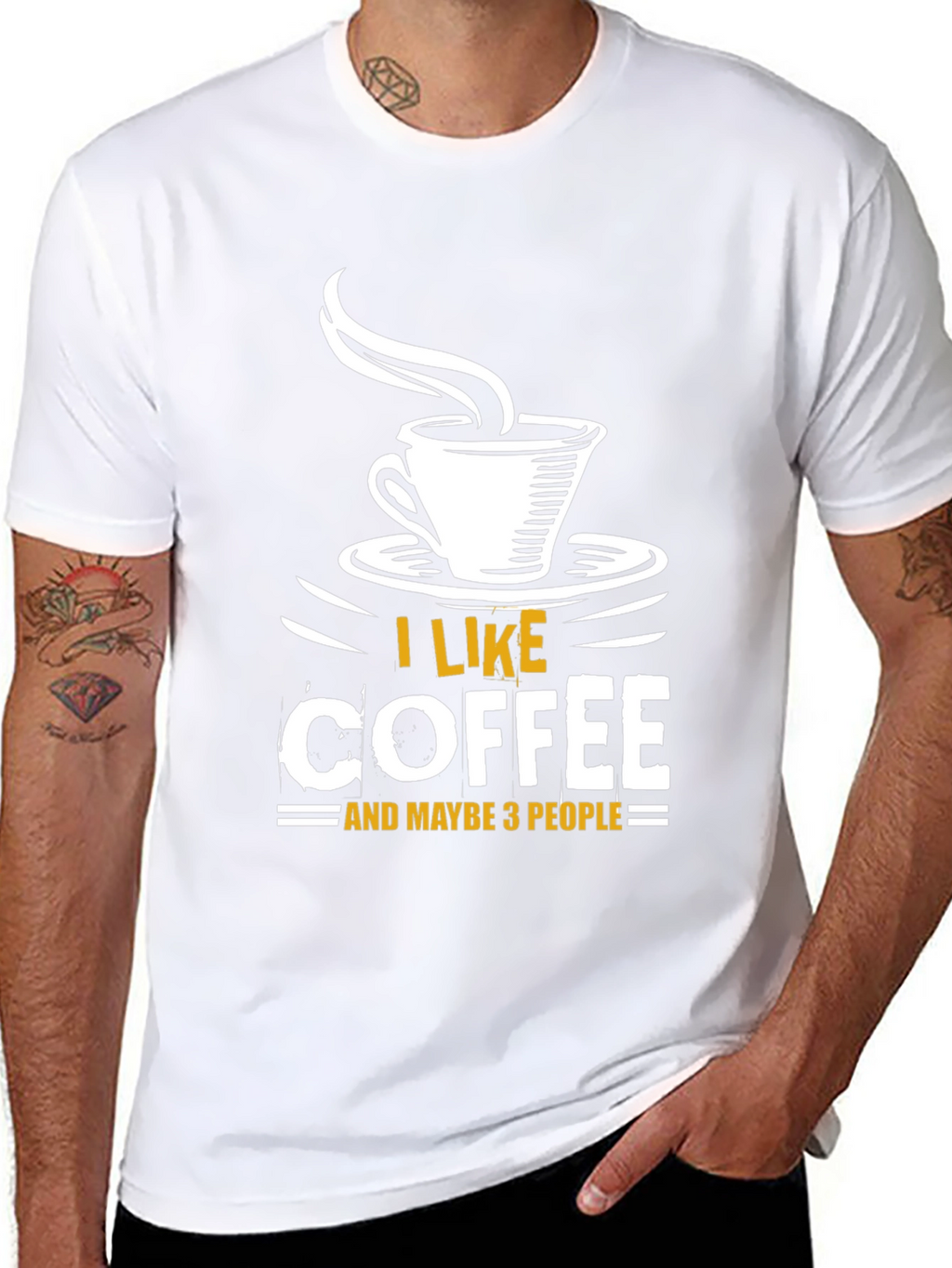 I Like Coffee and Maybe 3 People T-Shirt