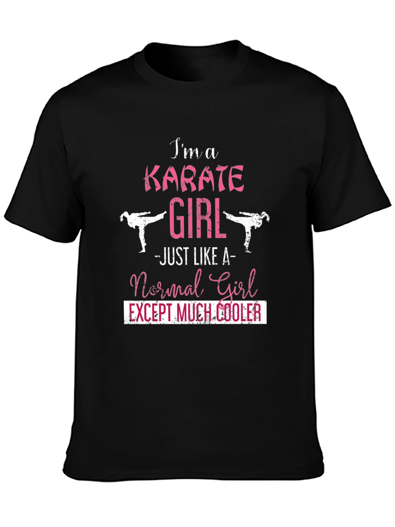 Karate Girl T-Shirt - Martial Arts Womens Tee