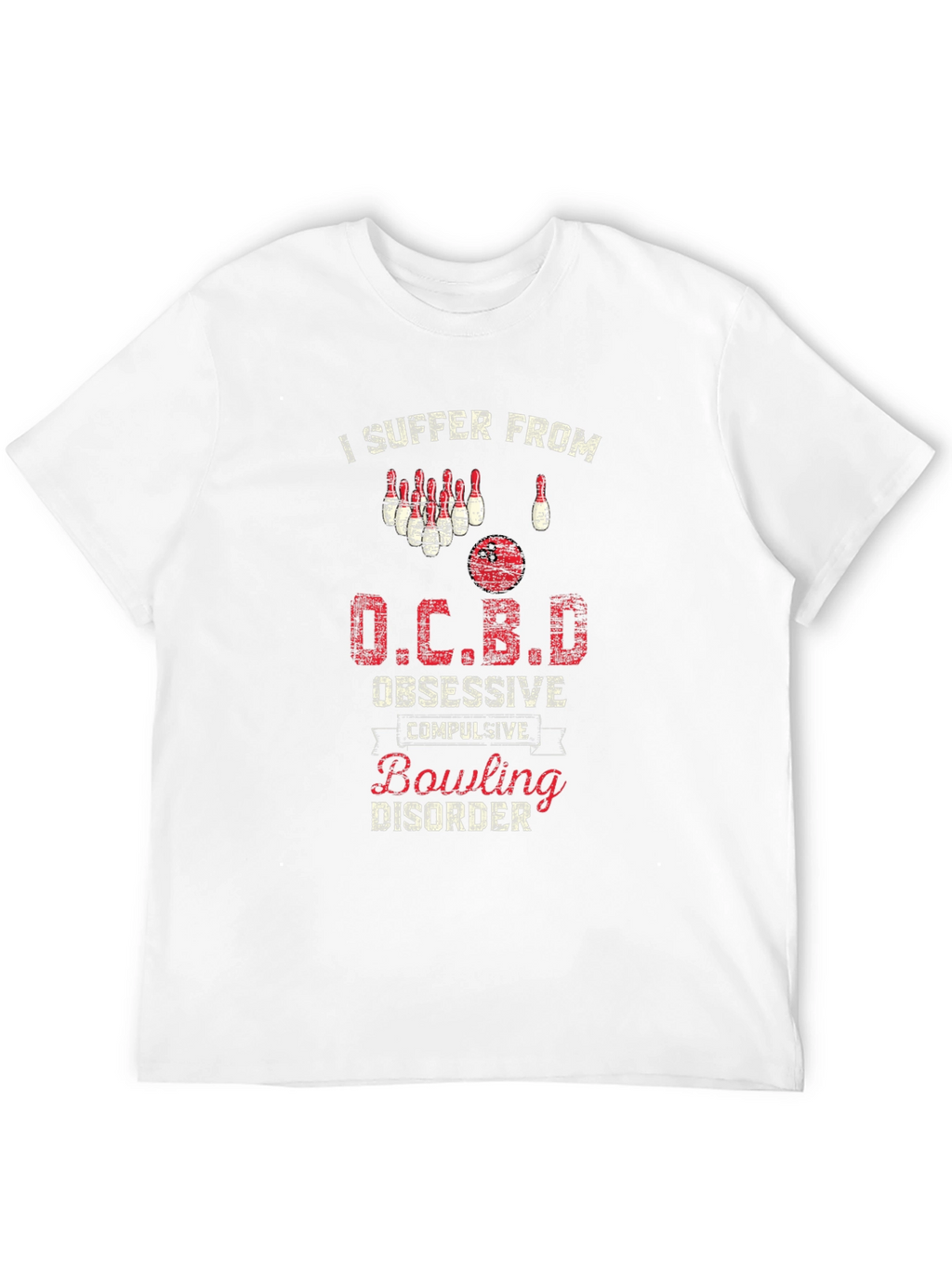 OCBD Bowling Disorder T-Shirt - Funny Bowler Tee