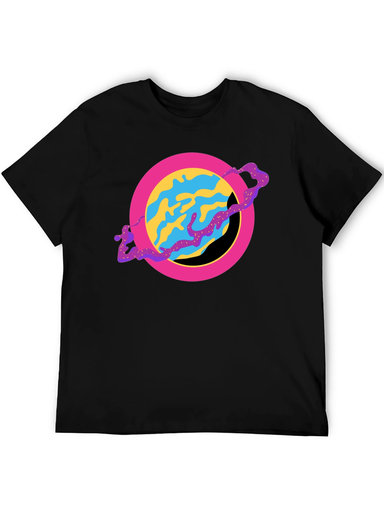Planet Graphic T-Shirt - Stylish Cosmic Design