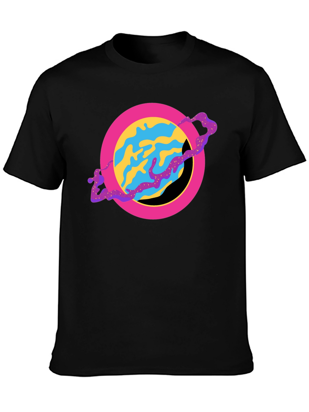 Planet Graphic T-Shirt - Stylish Cosmic Design