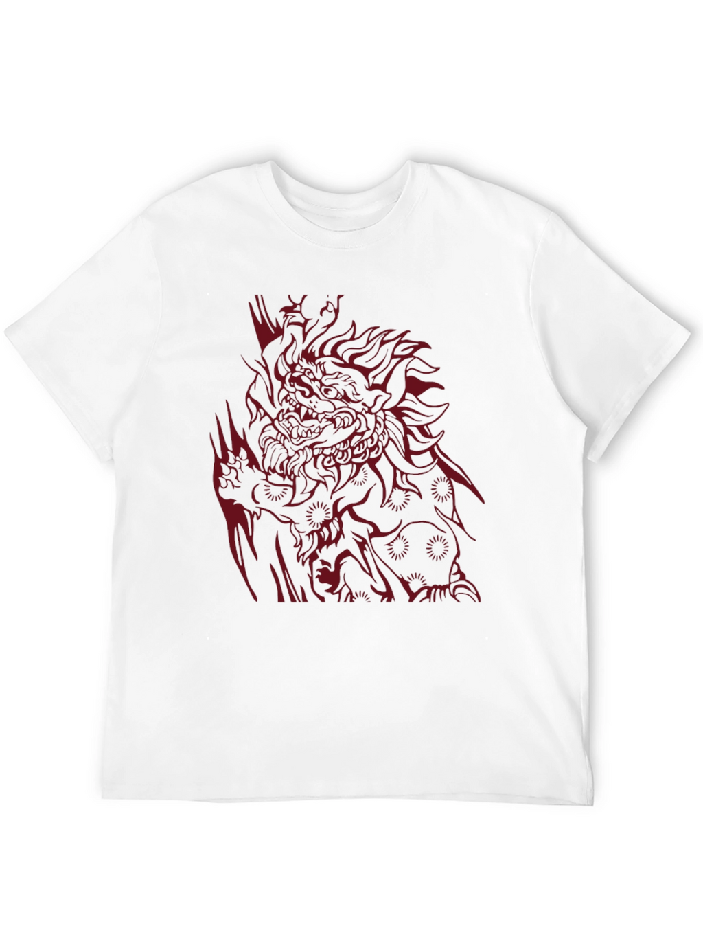 Bold Graphic Tee: Dragon Design