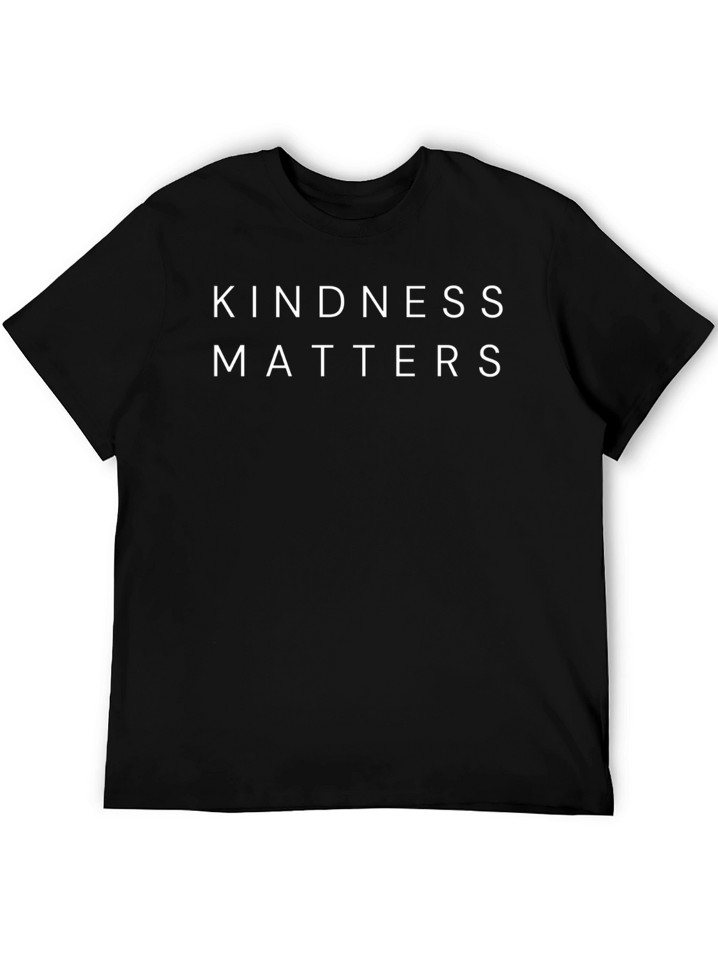 Kindness Matters Black T-Shirt | Soft Cotton Casual Wear