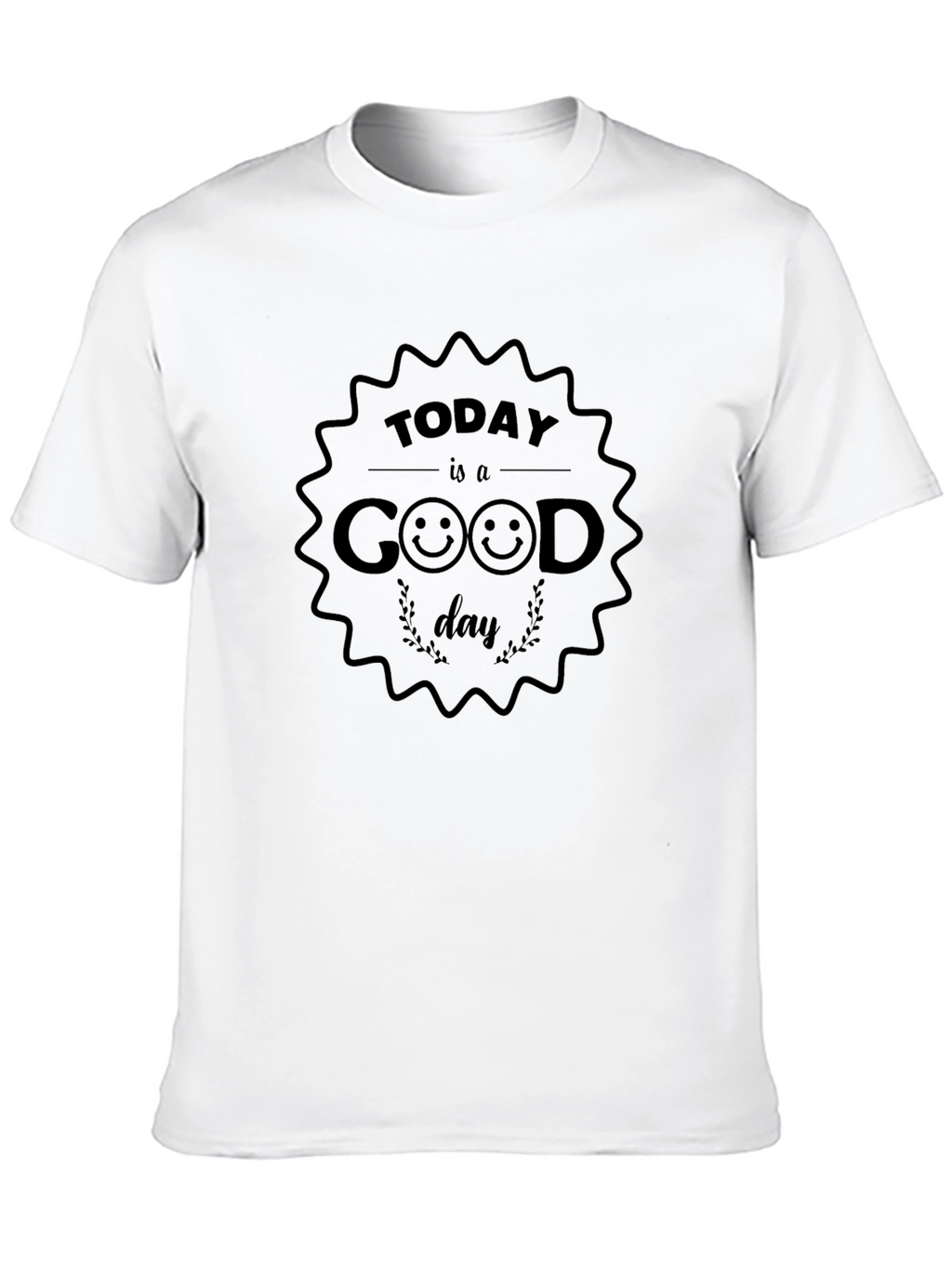 Today is a Good Day Graphic Tee - Black