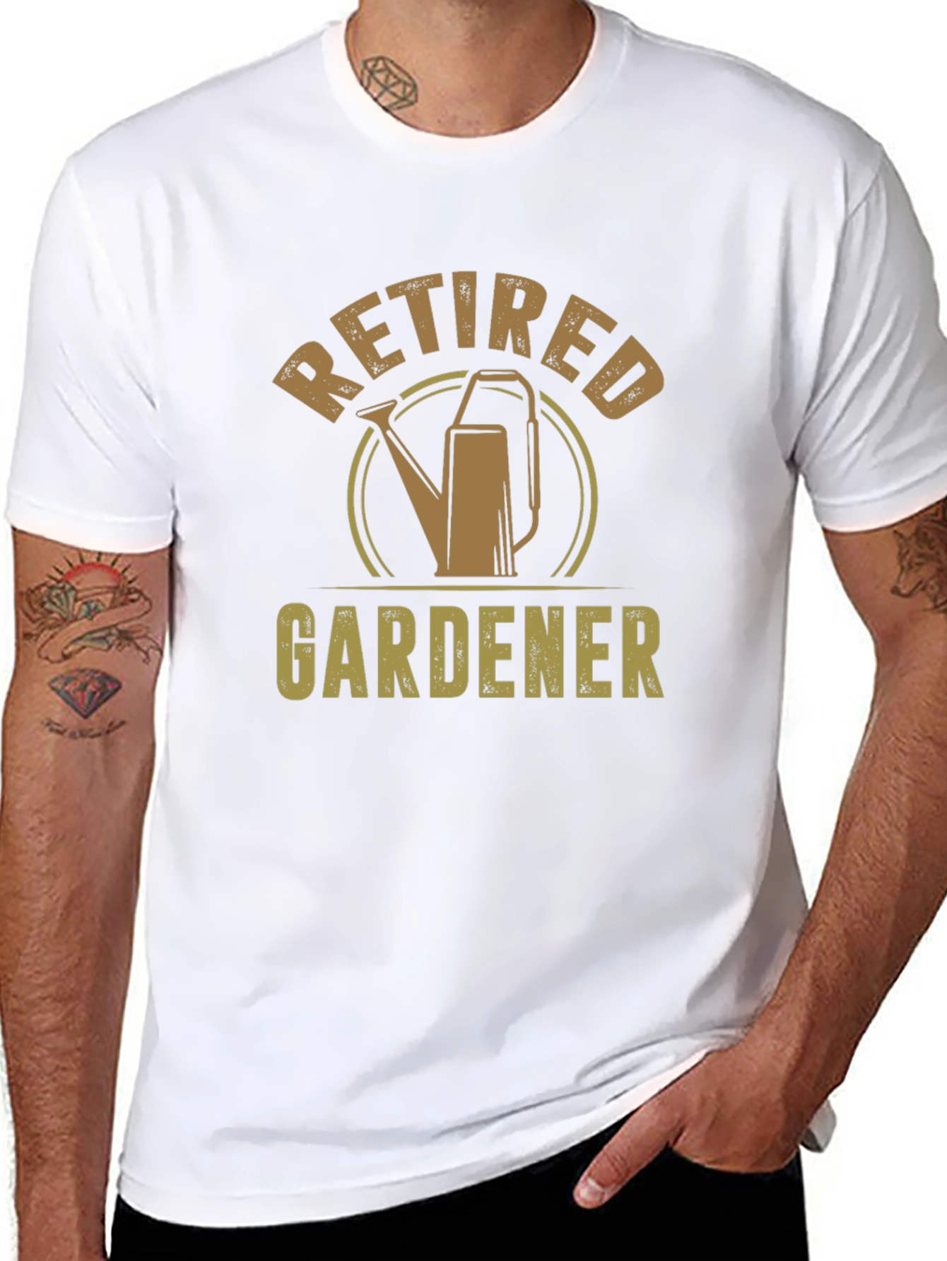 Retired Gardener T-Shirt - Gardening Retirement Gift