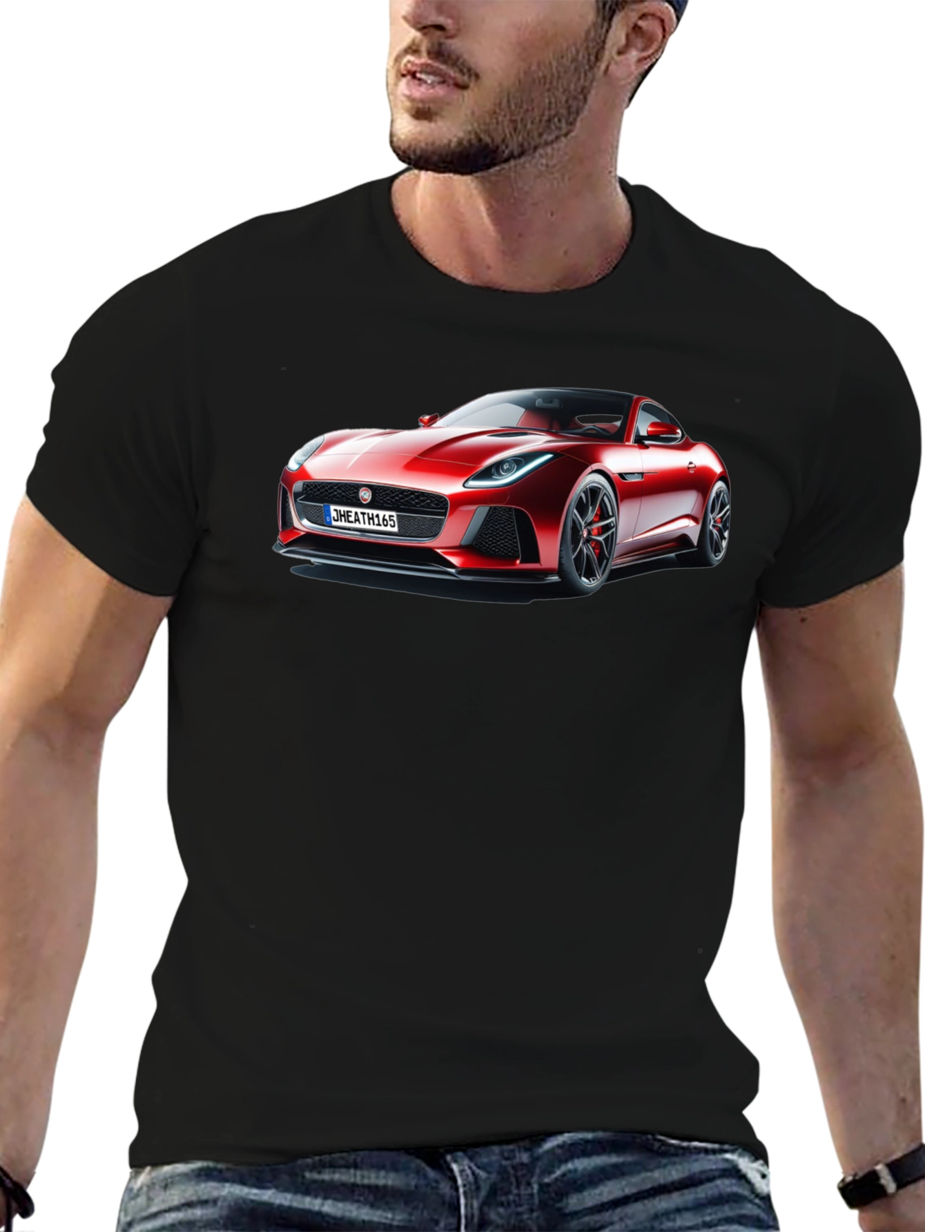 Jaguar F-Type Graphic T-Shirt - Cool Car Tee