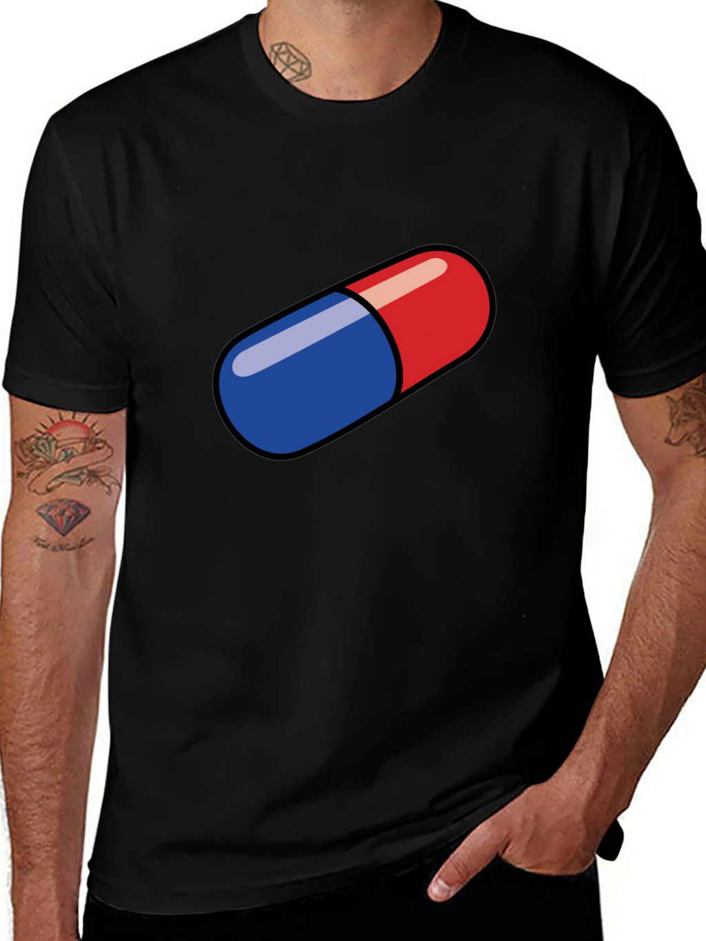 Red & Blue Pill T-Shirt - Choose Your Reality!
