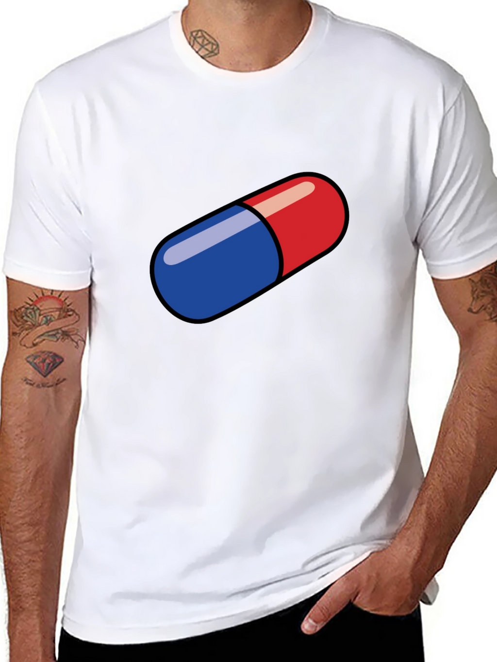 Red & Blue Pill T-Shirt - Choose Your Reality!
