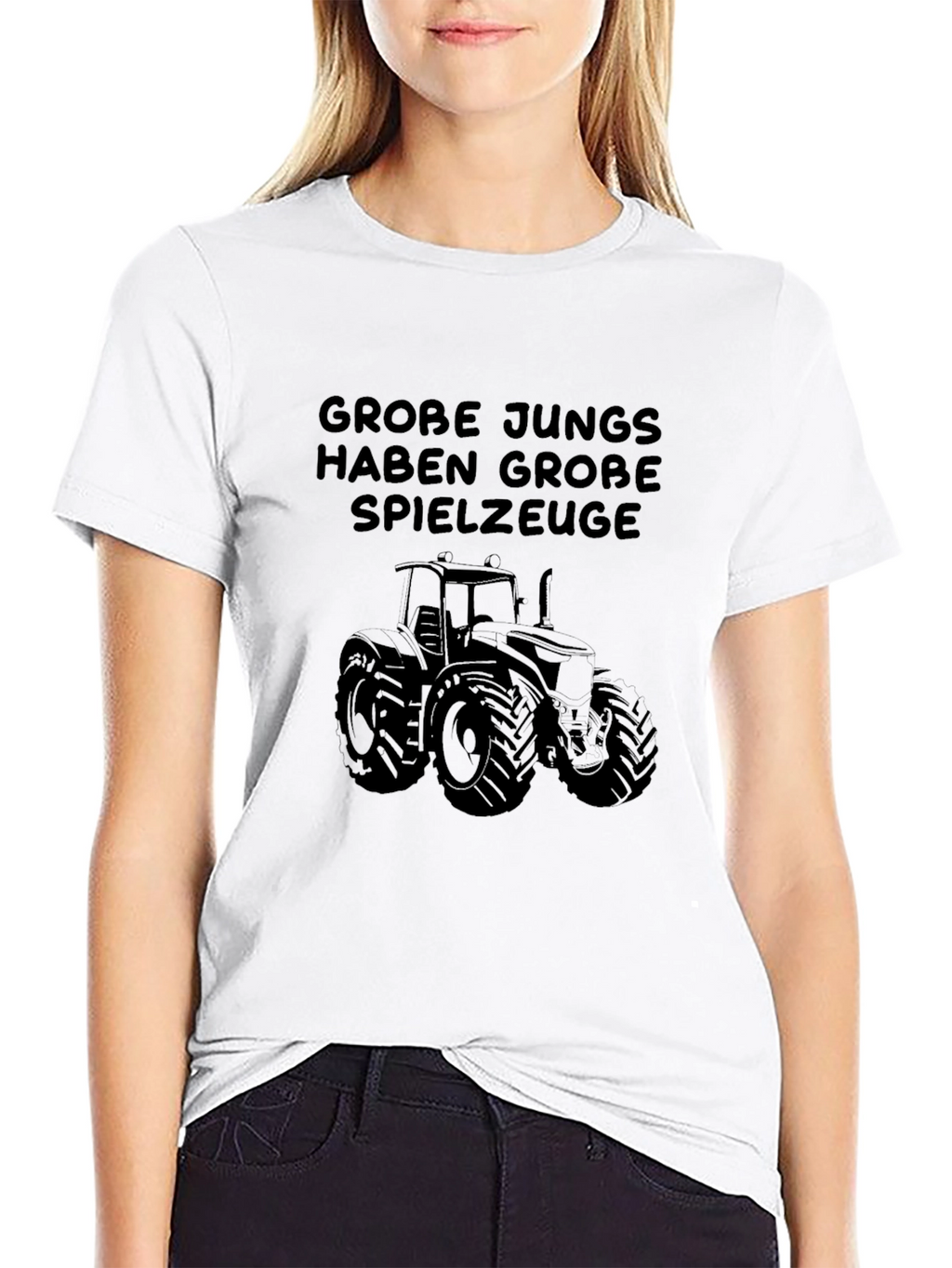 Grobe Jungs Tractor Graphic Tee