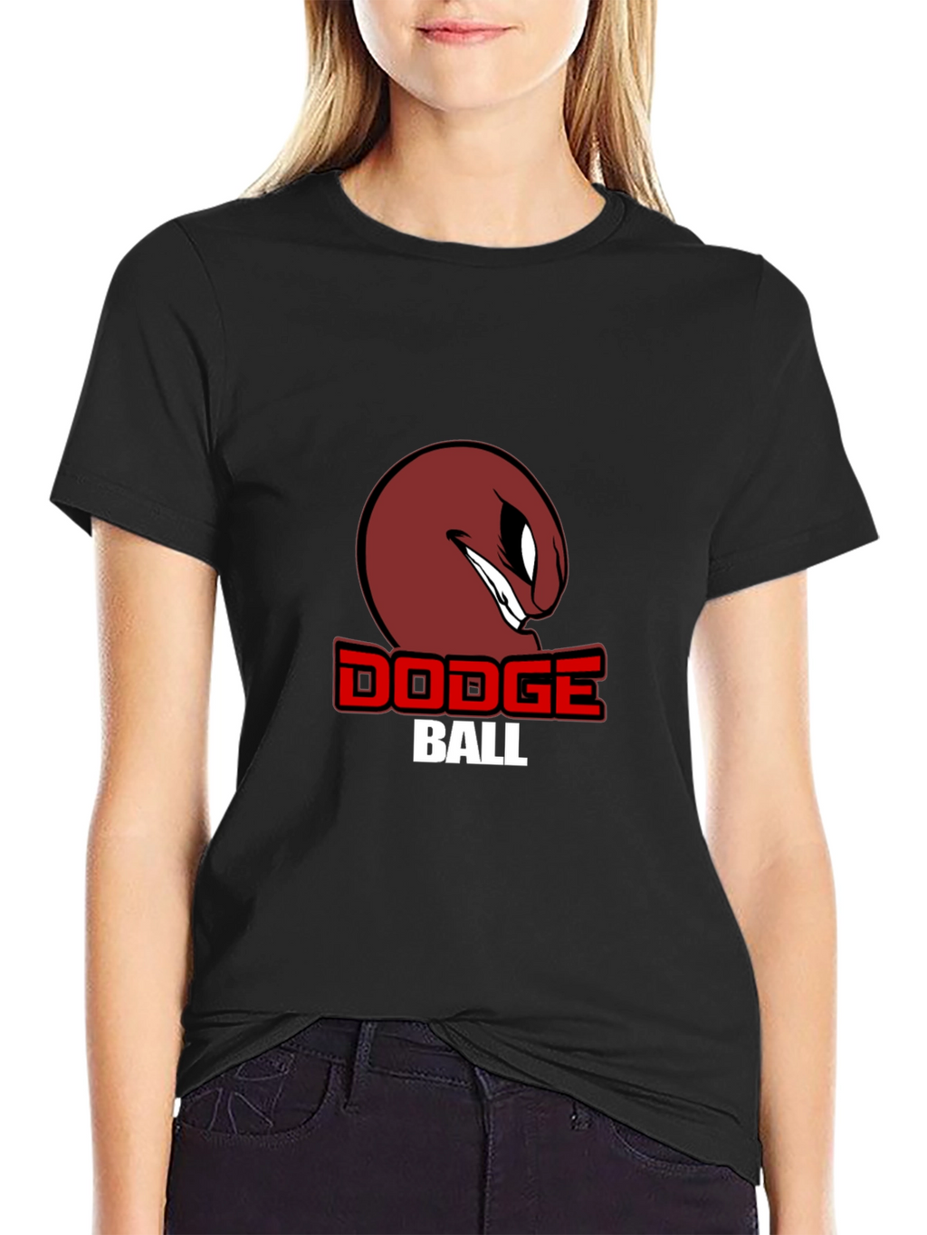 Dodgeball T-Shirt: Cartoon Ball Graphic Tee
