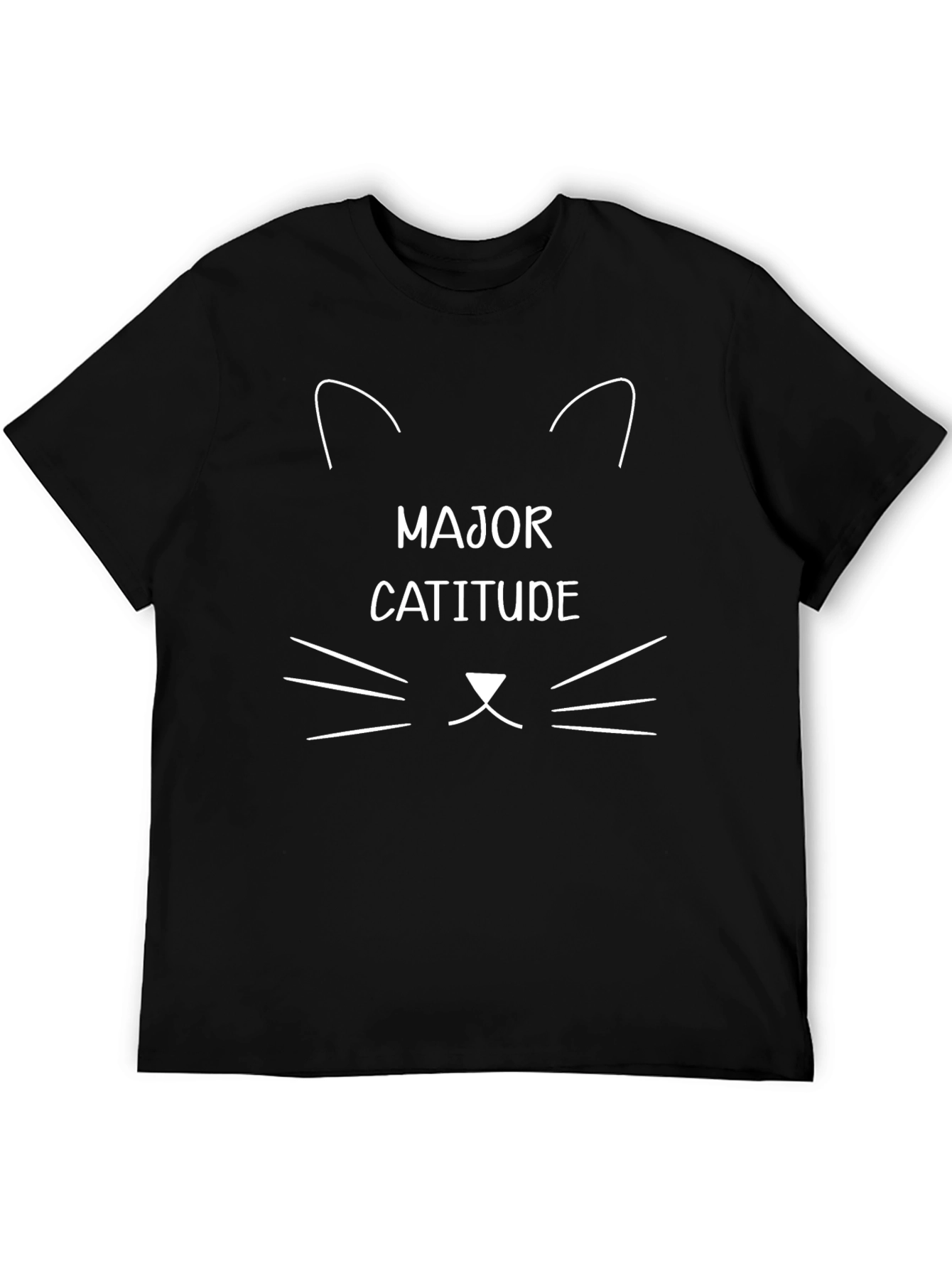 Major Catitude Tee - Funny Cat Lover Shirt