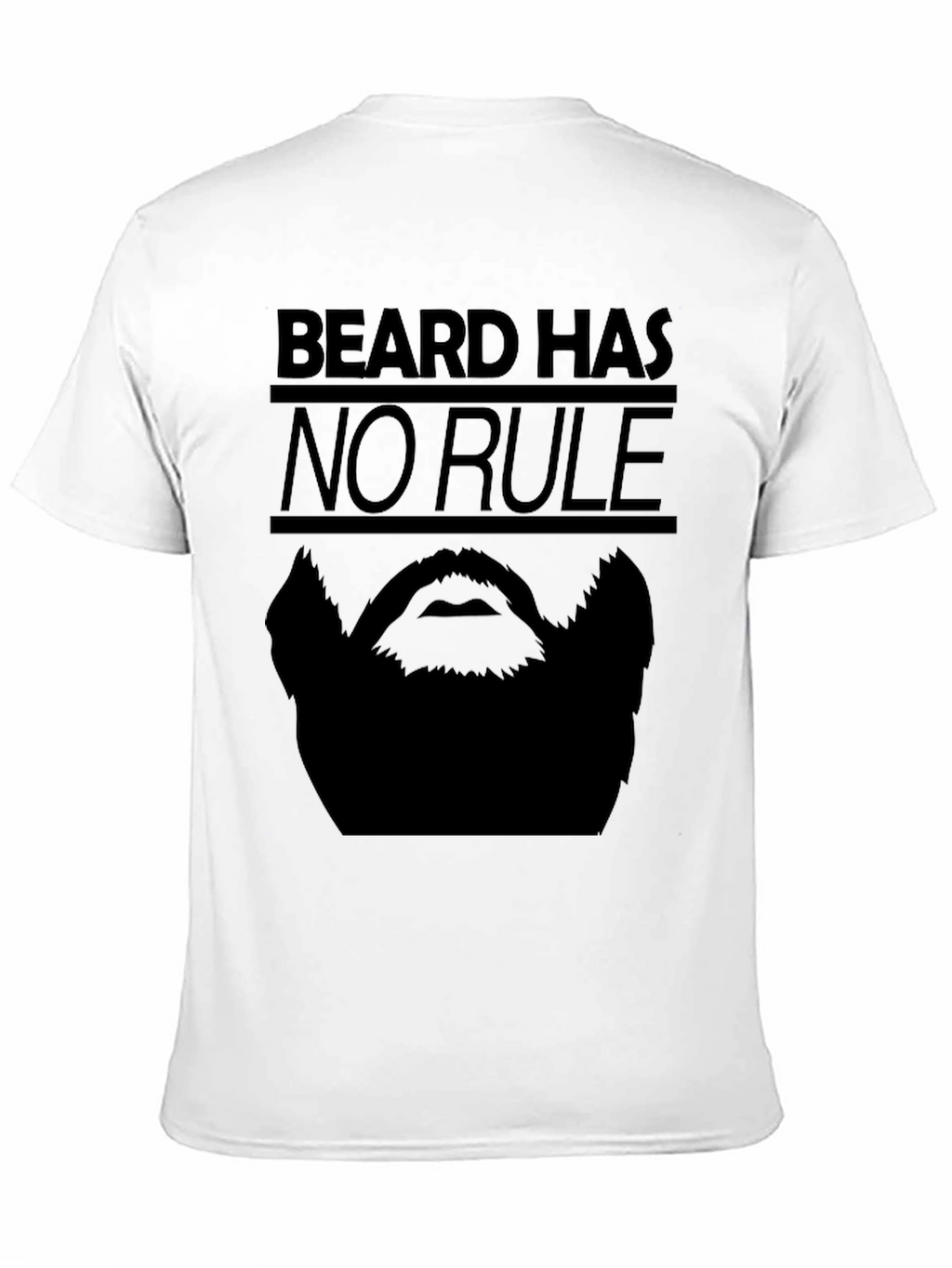 Beard Has No Rule Graphic Tee