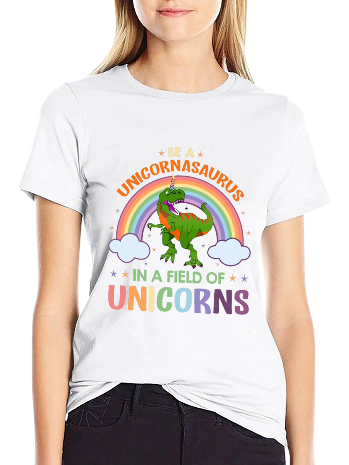 Unicornasaurus Graphic T-Shirt - Be a Unicorn!