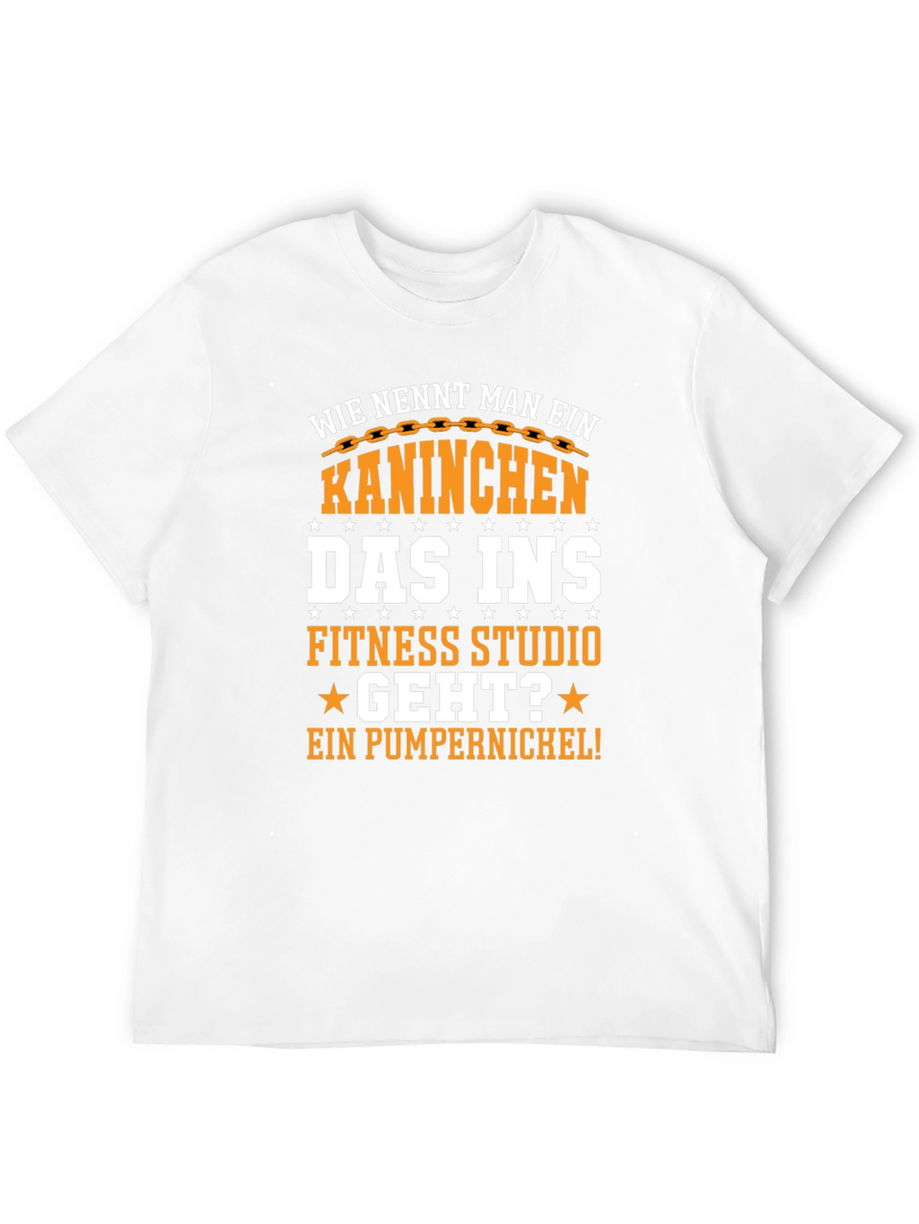 Gym Bunny T-Shirt - Funny German Pun