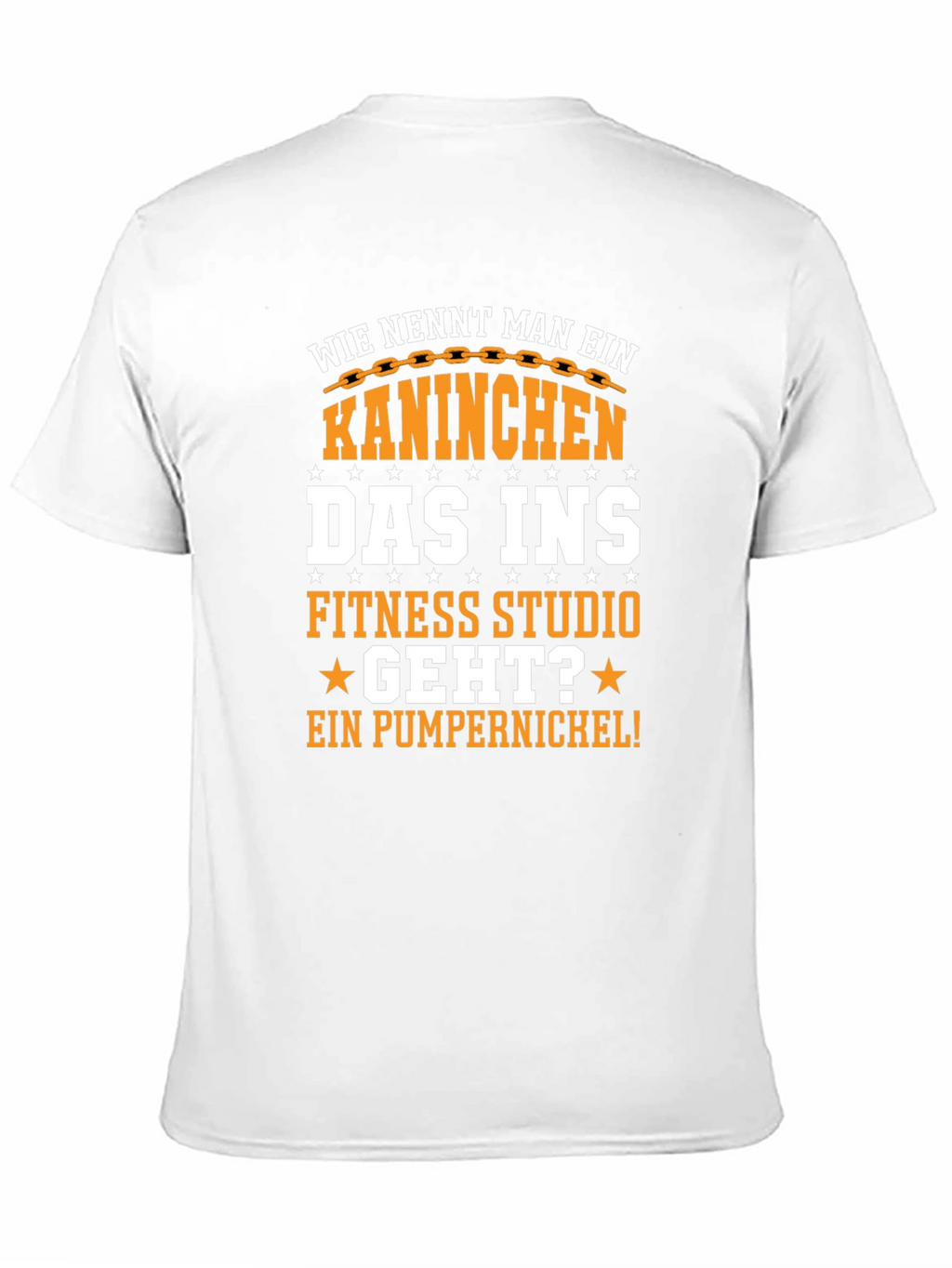 Gym Bunny T-Shirt - Funny German Pun