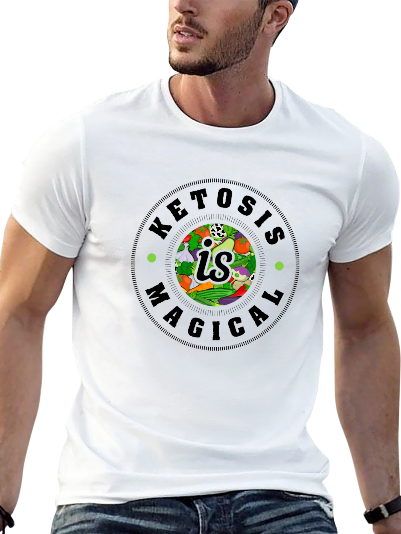 Ketosis Is Magical Black T-Shirt