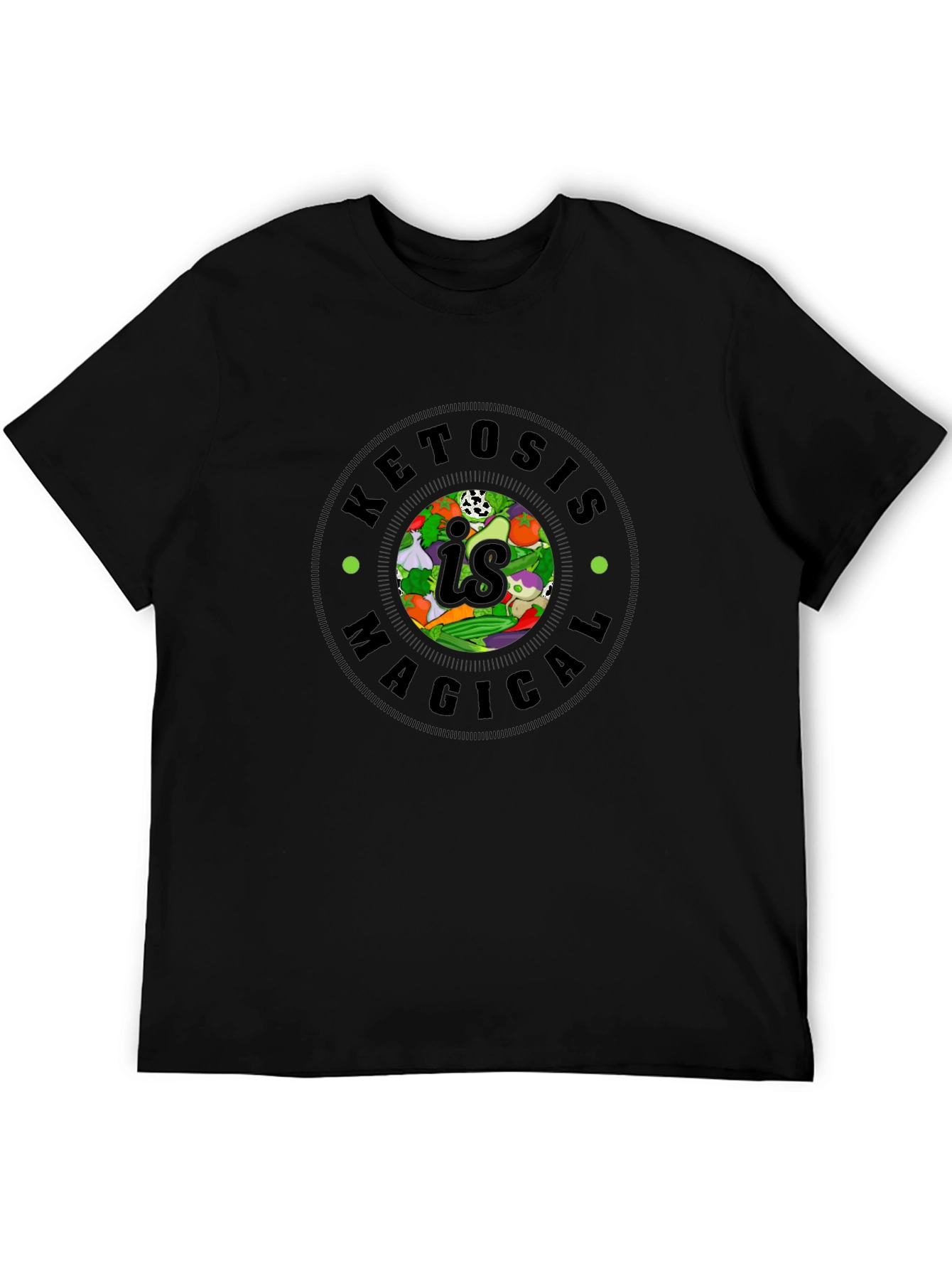 Ketosis Is Magical Black T-Shirt