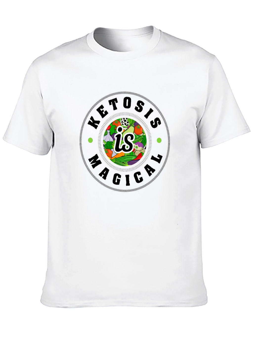 Ketosis Is Magical Black T-Shirt