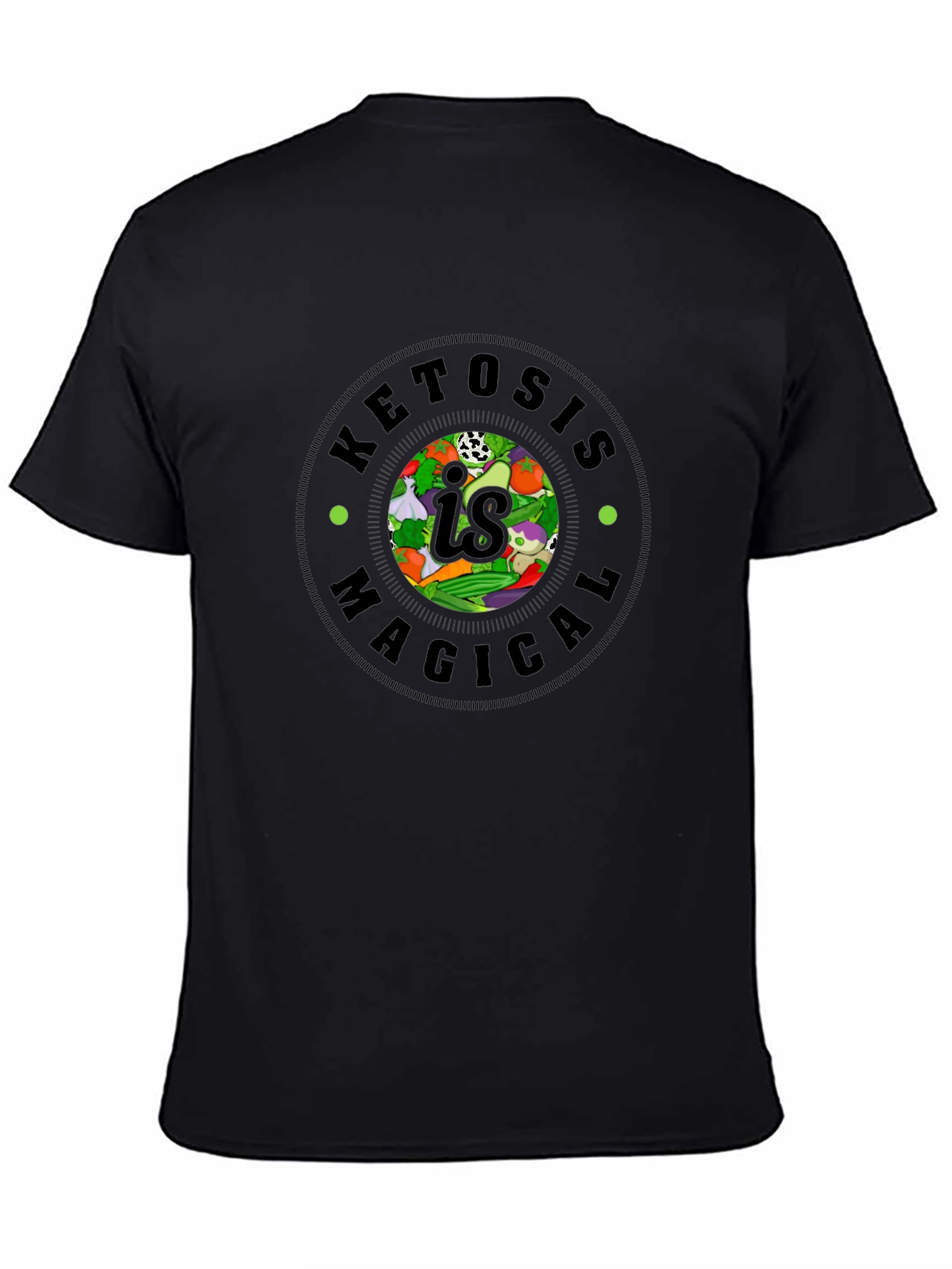 Ketosis Is Magical Black T-Shirt