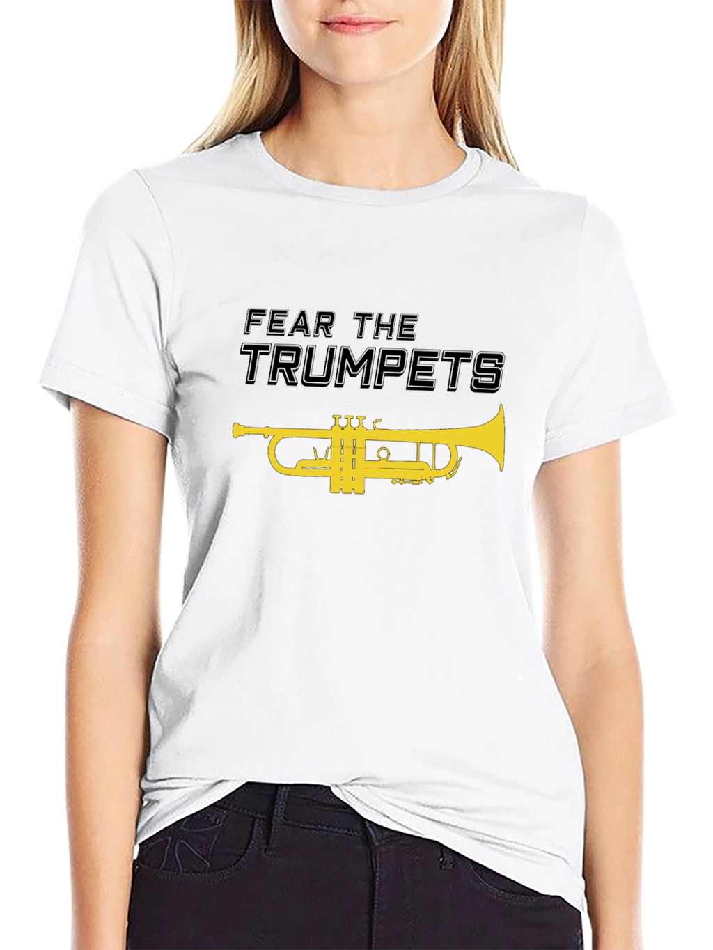 Fear the Trumpets T-Shirt - Novelty Music Tee