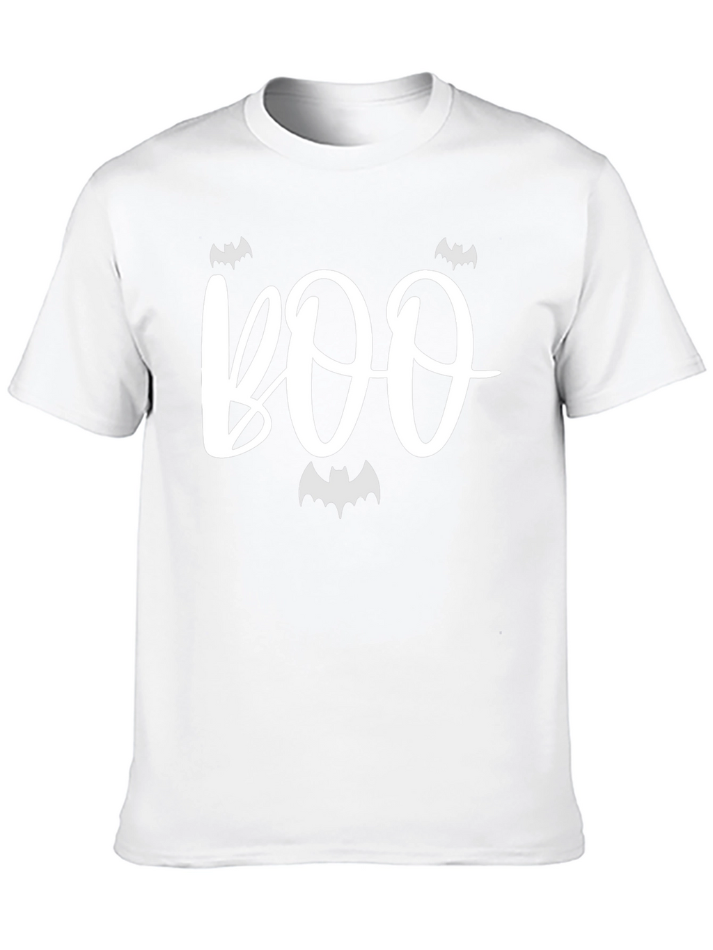 Boo Halloween Graphic Tee - Black Unisex T-Shirt