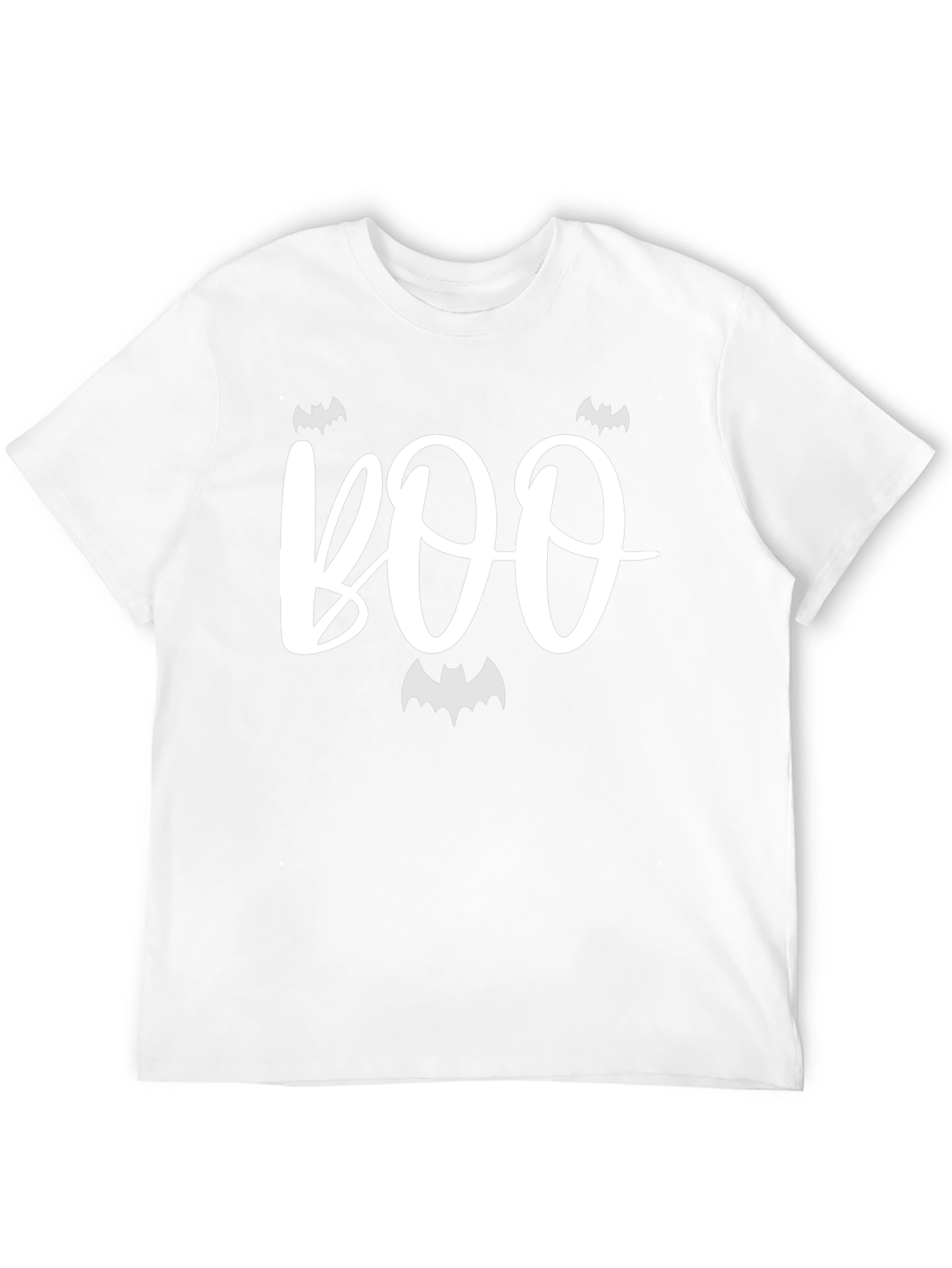 Boo Halloween Graphic Tee - Black Unisex T-Shirt