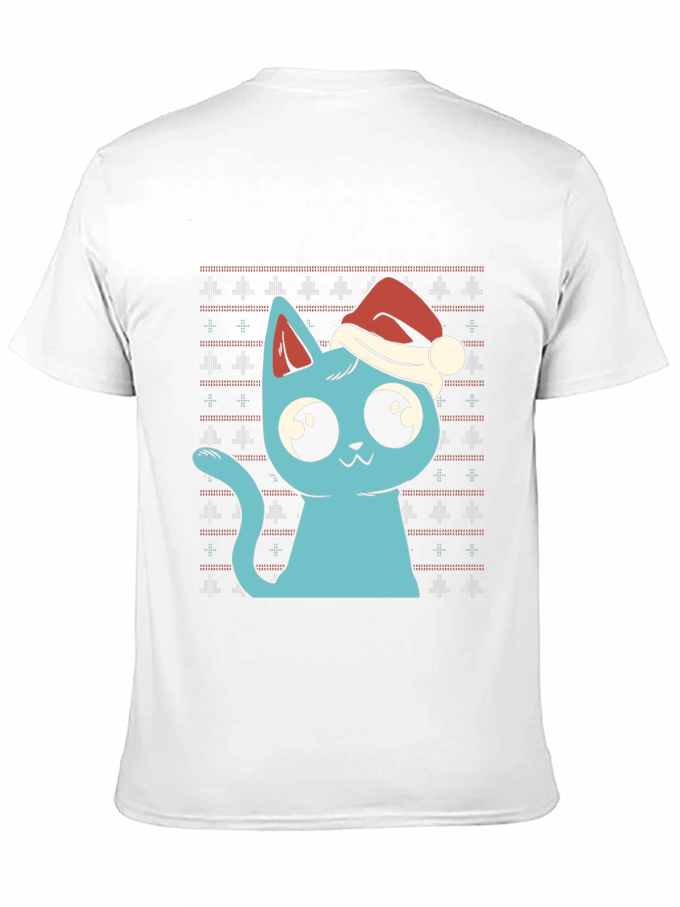 Festive Cat Christmas T-Shirt