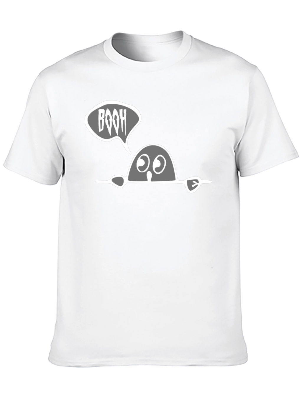 Boo Halloween T-Shirt - Spooky Cute Tee