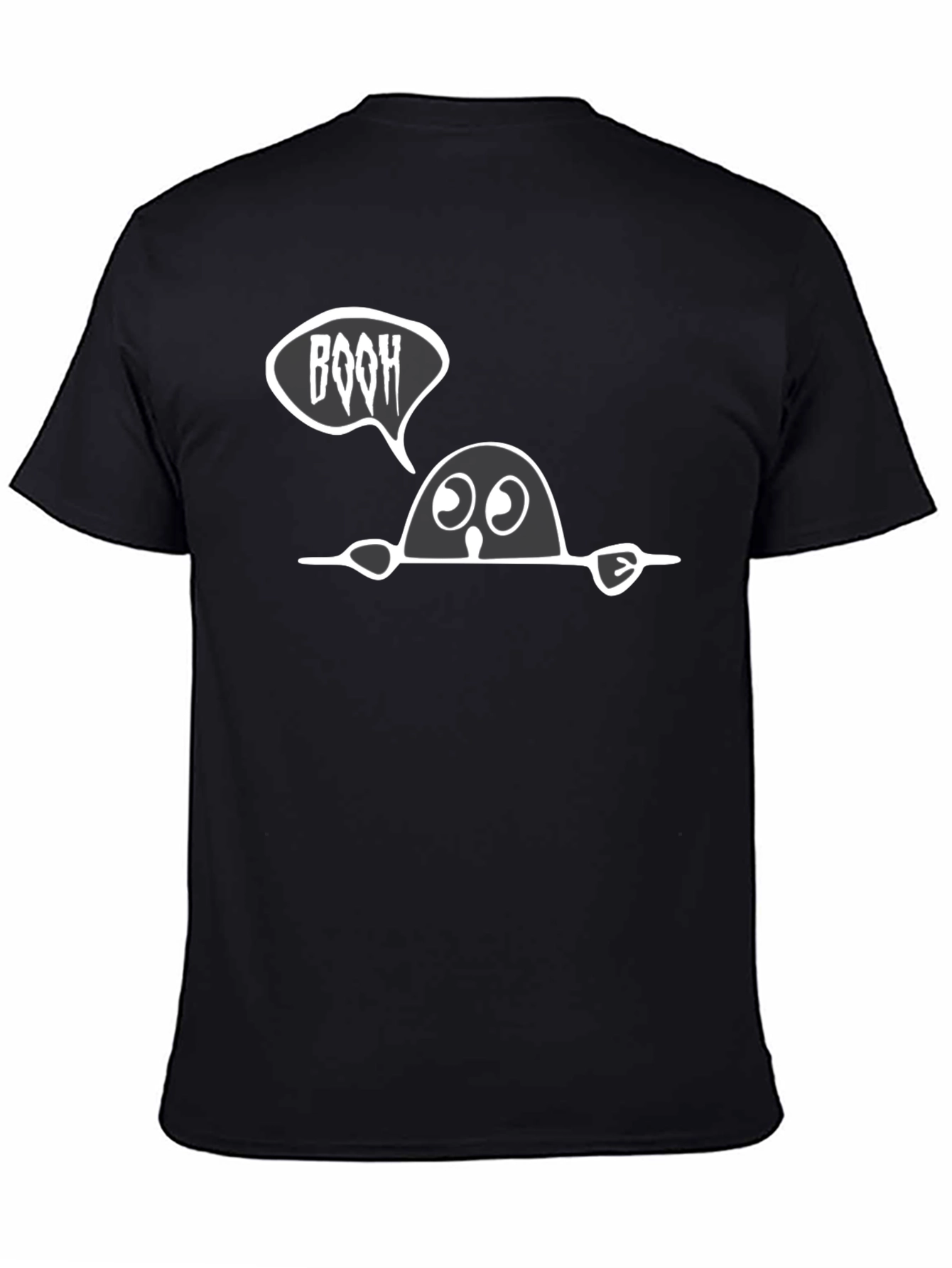 Boo Halloween T-Shirt - Spooky Cute Tee