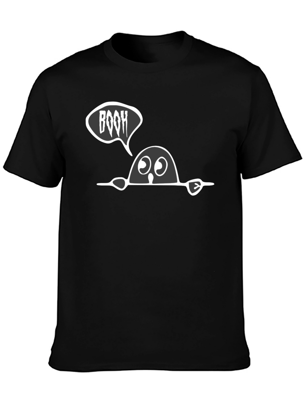 Boo Halloween T-Shirt - Spooky Cute Tee