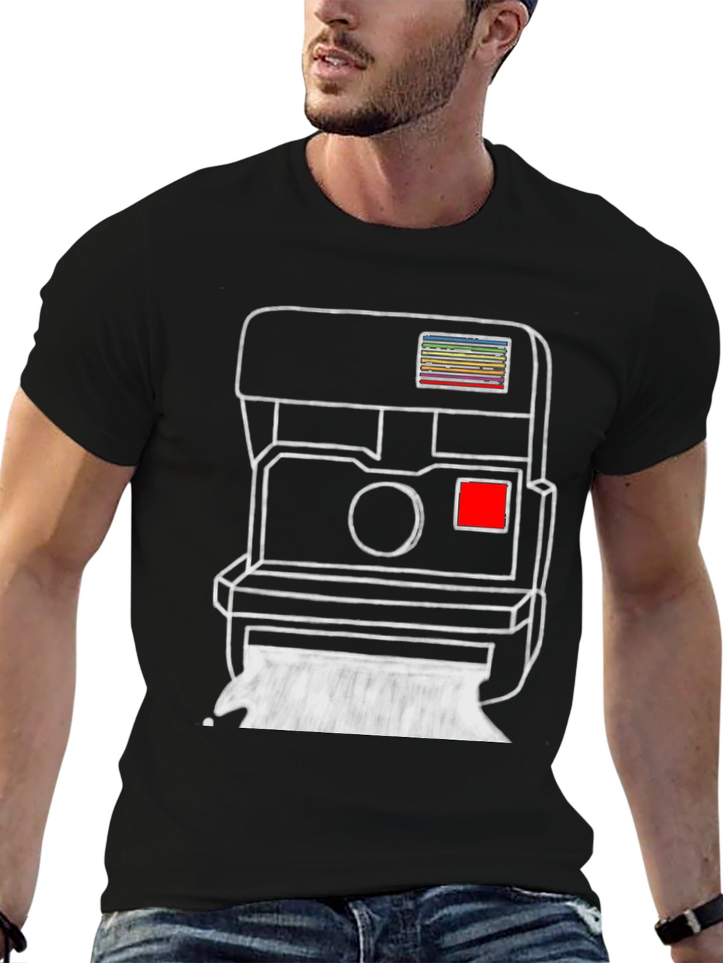 Retro Camera Graphic Tee - Unisex
