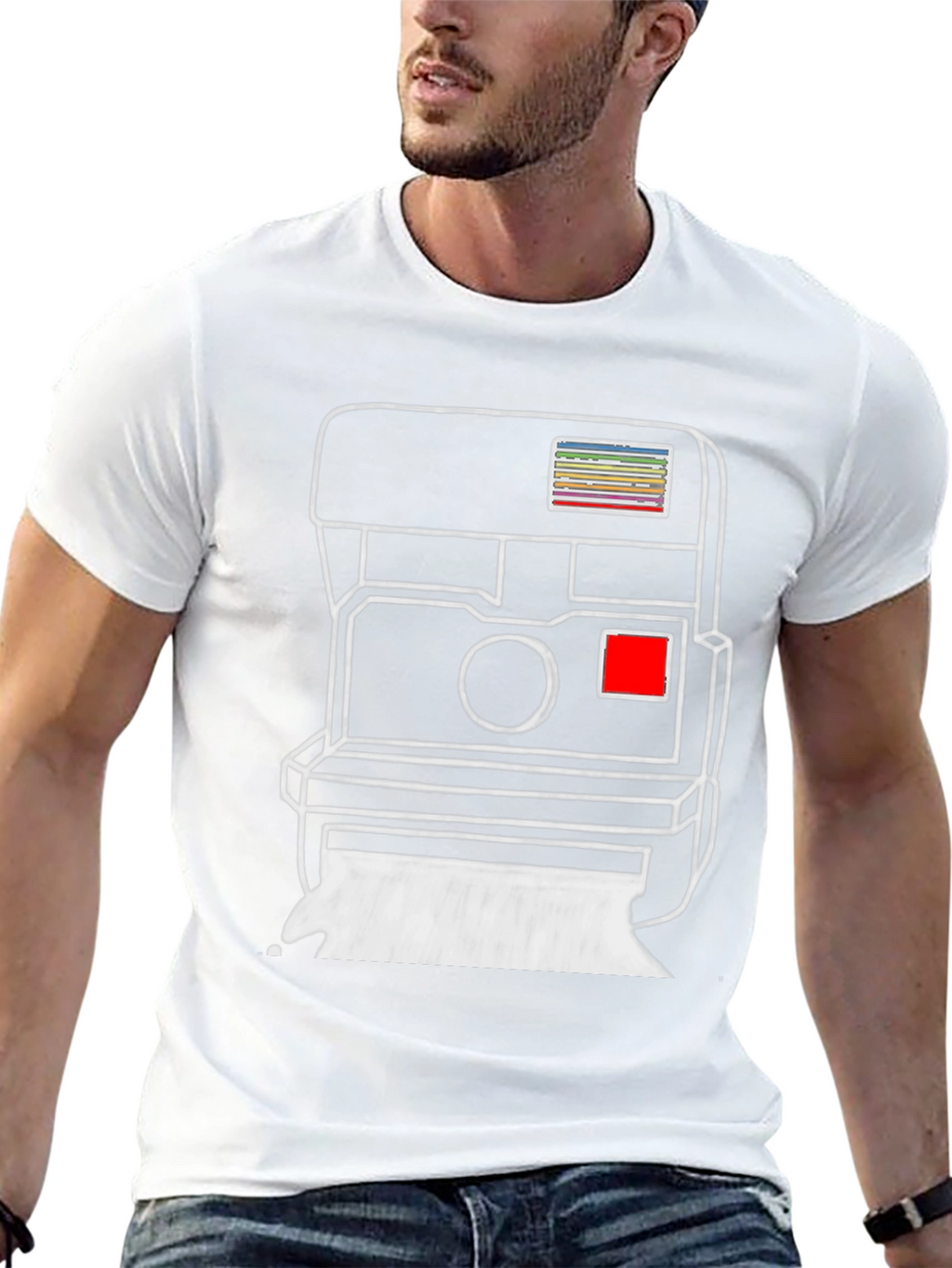 Retro Camera Graphic Tee - Unisex