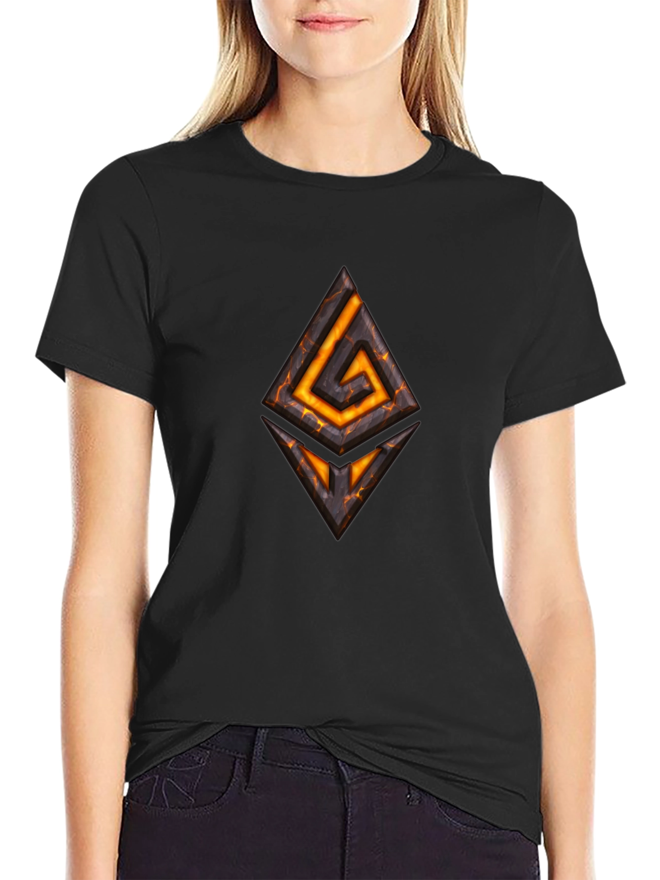 Lava Stone Geometric T-Shirt