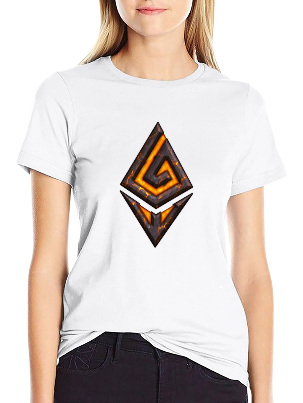 Lava Stone Geometric T-Shirt