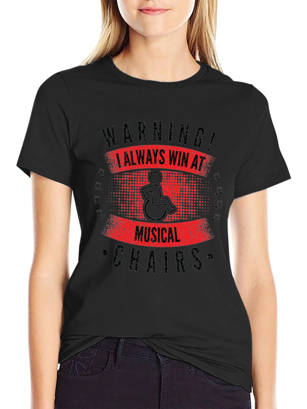Warning! Always Win at Musical Chairs T-Shirt